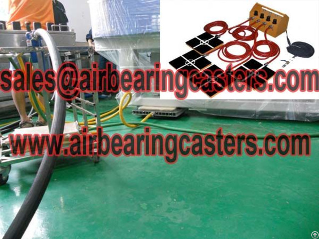 Air Casters Manual Instruction And Price List