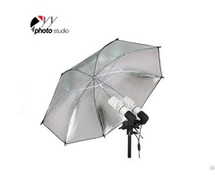 Studio Silver And Black Reflective Photo Umbrella