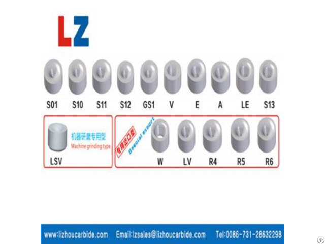 Lv Le S11 S13 W R Type Carbide Dies Pellets For Drawing Wire