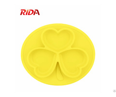 Kids Feeding Bowl Cute Design Silicone Baby Plate