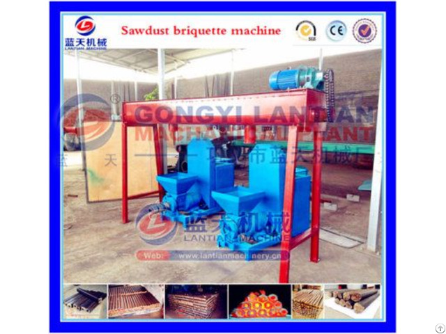 Cotton Stalk Briquette Machine