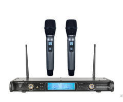 W 300 Uhf True Diversity Tone Key Wireless Handheld Microphones