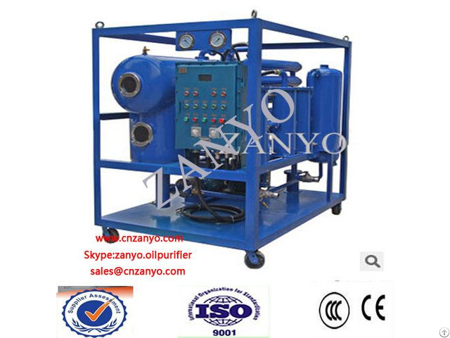 Zyd I 3000l H Double Stage Vacuum Insulation Oil Purifier