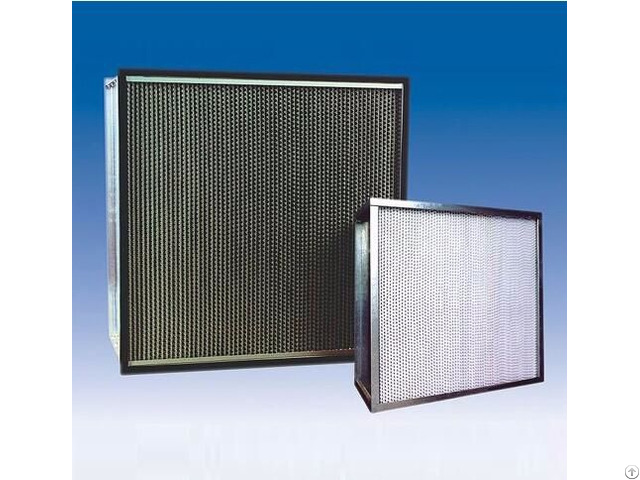 Aluminum Separator Hepa Filter