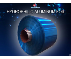 Hydrophilic Aluminum Foil