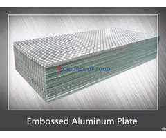 Embossed Aluminum Plate