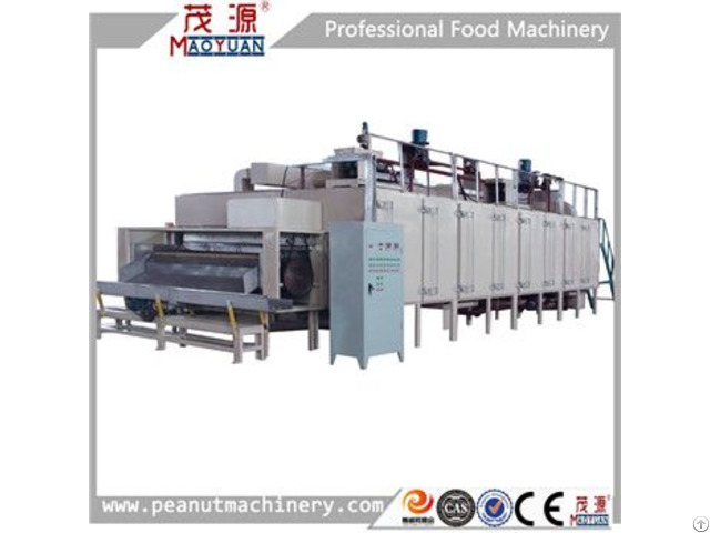 Stainless Steel Continuous Nut Roaster Peanut Baking Machine Roasting Oven