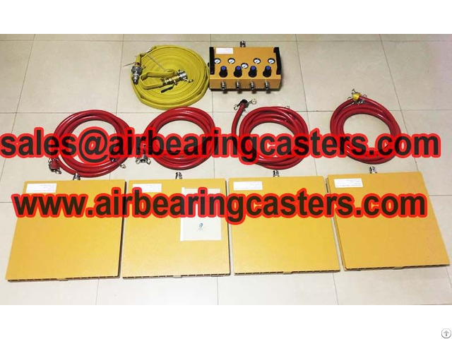 Air Bearing Casters Six Modular