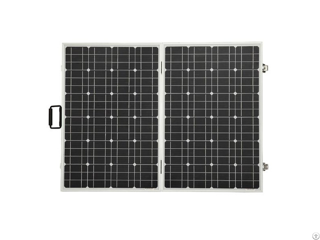 120w 12v Foldable Monocrystalline Solar Panel With Pre Installed 15a Charge Controller