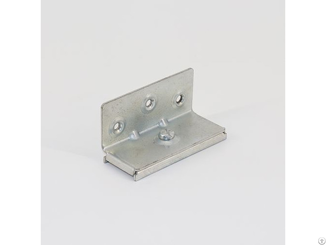 Galvanized Flat Metal Single Side Stamping Brackets Hl 021