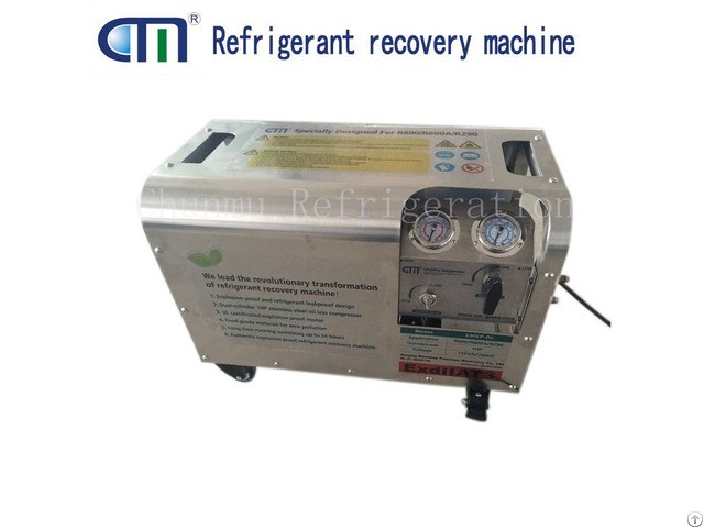 Oil Less Auto Refrigerant Recovery Machine Cmep Ol