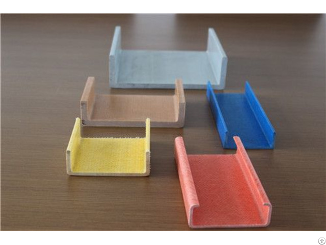 Uv Protection High Strength Grp Channels Frp U Channel