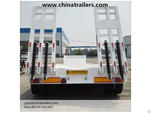 Good Quality Lowbed Semi Trailer