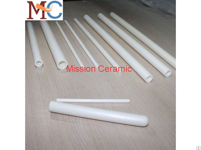 One End Closed Zirconia Ceramic Tube