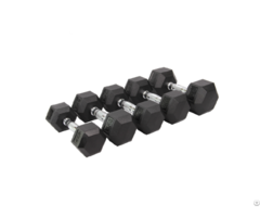 Wholesale Hex Rubber Dumbbell