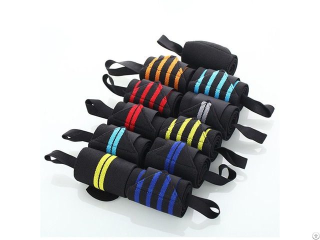 Elastic Power Lifting Strap With Velcro