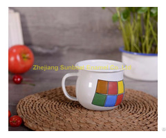 Good Quality Enamel Milk Cup