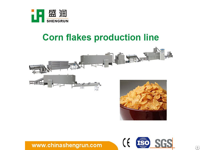 Breakfast Cereal Corn Flakes Production Line