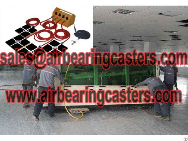 Air Pads For Moving Equipment