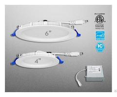 Cct Adjustable Led Flat Round Downlight