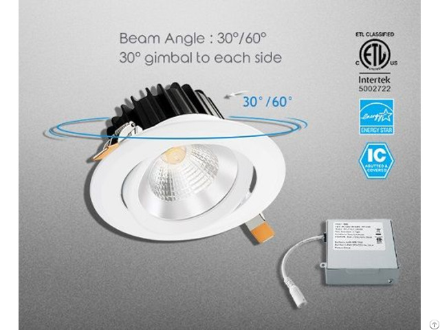 Commercial Led Gimbal Cob Downlight