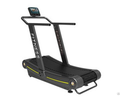 Gym Use Non Motorized No Power Curve Treadmill