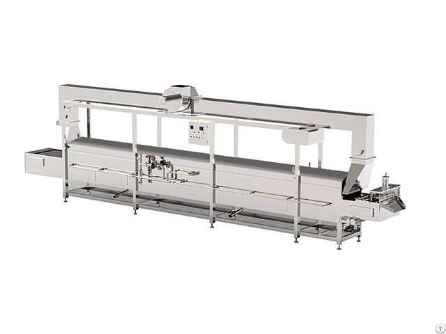 Factory Direct Best Price Continuous Food Grade Steam Cooking Line