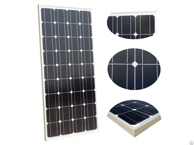 100w 12v Monocrystalline Solar Panel For Pv Power Systems