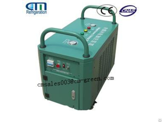 Cm5000 6000 Industrial Grade Freon Refrigerant Recovery Machine