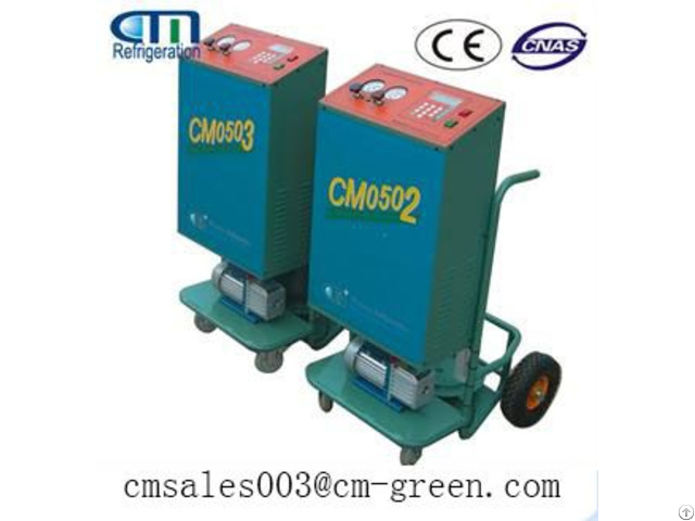 Cm0501trolley Portable Type Refrigerant Recovery Machine