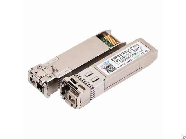 Cisco Compatible 10g 60km Sfp Bidi Optical Transceiver