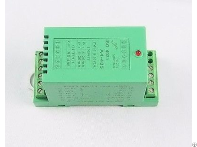 Dc Current Voltage To Rs485 Rs232 Converter 1 Ch Ds18b20 Temp Signal Input Syad02