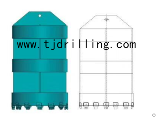 Pile Round Chisel 600mm 3000mm For Piling Foundation Work