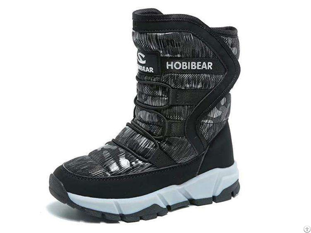 Boy S Snow Boots Warmth New Style Children Cotton Winter Shoes