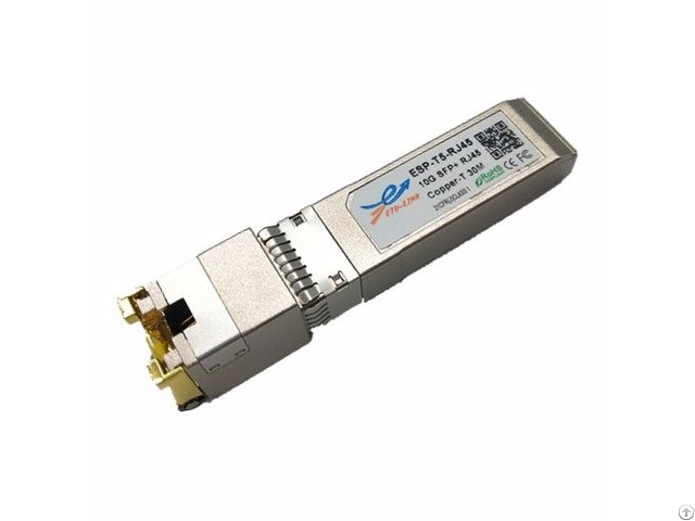 10gbase T Sfp Copper Rj45 Transceiver