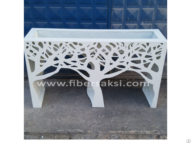 Decorative Fiberglass Flowerpot