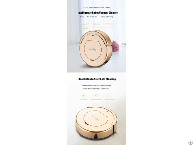 New Automatic Intelligent Robot Vacuum Cleaner