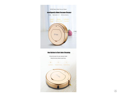 New Automatic Intelligent Robot Vacuum Cleaner