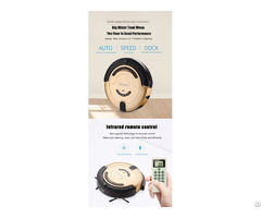 Main Brushes 4 In1 Multifunctional The Intelligent Robot Cleaner With Self Charge