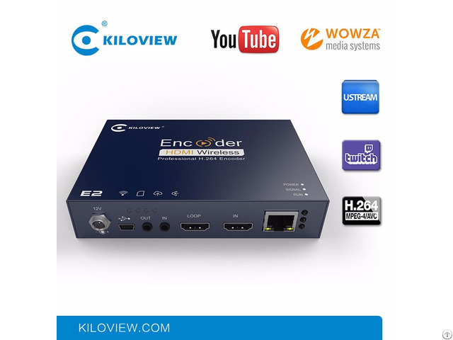 Factory Price Kiloview E2 H 264 Hdmi Rtsp Rtmp 1080p Iptv Encoder