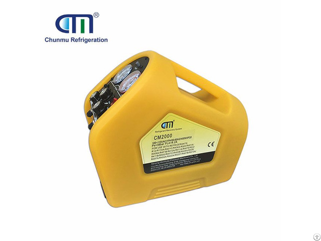 Cm2000 Portable Refrigerant Recovery Machine R22 R410a