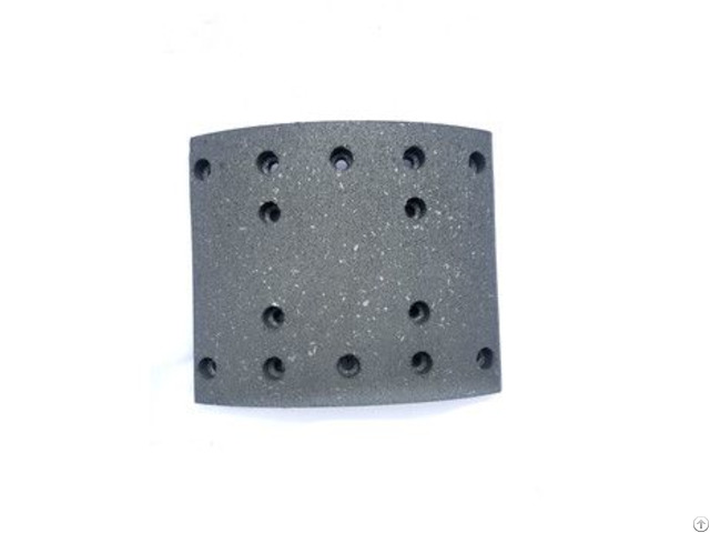 Asbestos Free Carbon Fibre Truck Parts Disc Pads Brake Lining