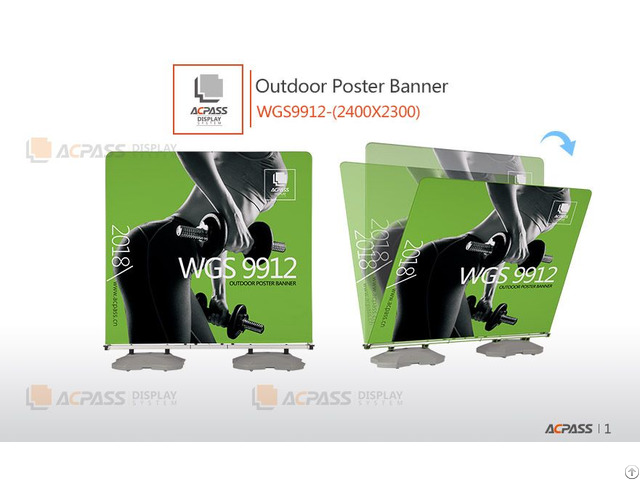 Outdoor Poster Banner Wgs9912 2400x2300mm