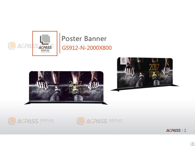 Poster Banner Gs912 2000x800mm