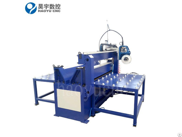Automatic Longitudinal Seam Welding Machine For Flat Metal Sheet
