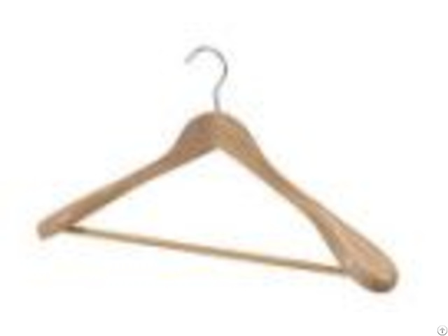 High Class Maple Wooden Coat Hanger With Fashion Shoulder Parts