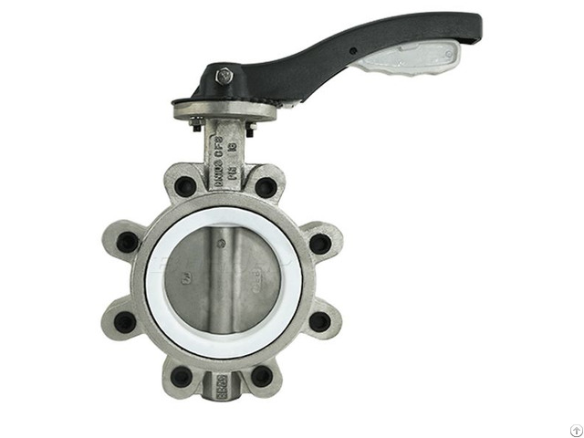 With Pin Type Lug Butterfly Valve