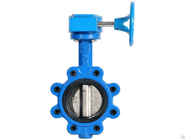 Worm Gear Operated Lug Butterfly Valve Of Bkvalve