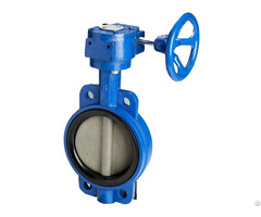 Worm Gear Operated Wafer Butterfly Valve