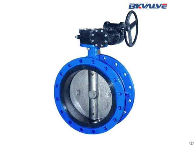 Worm Gear Operated Flange Butterfly Valve